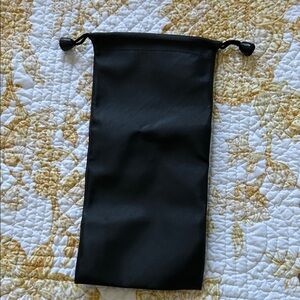 Black Drawstring Pouch